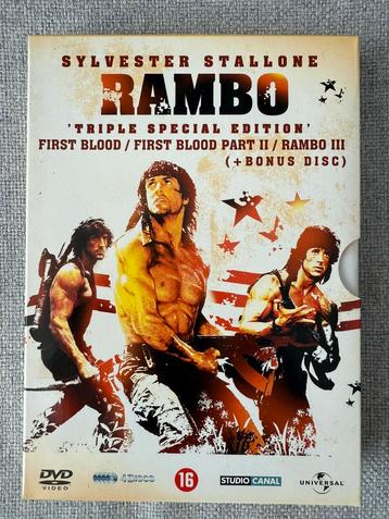 DVD Rambo Triple Special Edition - 4 Disc box set beschikbaar voor biedingen