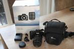 Mooie Canon EOS 200D met canon zoomlens ef-s 17-85 mm en tas, Ophalen, Spiegelreflex, Canon, Zo goed als nieuw