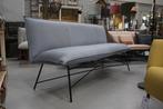 Luxe eetkamerbank VIDAR Jess Design metaal stof 195 cm.