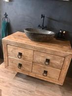 Maatwerk van massief houten badkamermeubels, Ophalen of Verzenden, Nieuw