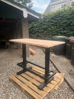Nieuwe Statafel Hout & Metaal, Huis en Inrichting, Tafels | Statafels, Ophalen of Verzenden, Nieuw