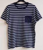 Jack & Jones gaaf blauw/wit gestreept t-shirt mt. S, Kleding | Heren, T-shirts, Maat 46 (S) of kleiner, Blauw, Ophalen of Verzenden