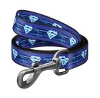 WAUDOG Superman Hondenlijn Nylon 20 mm x 122 cm Blauw -35%!, Dieren en Toebehoren, Ophalen of Verzenden, Nieuw, Hondenriem