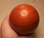 Meditatie bol 8 cm Rode Jaspis Aarding  793 gr., Verzenden, Mineraal