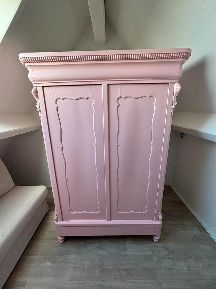 Biedermeierkast meidenkast Demontabel, Antiek en Kunst, Antiek | Meubels | Kasten, Ophalen