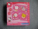 Puzzel hello kitty de getallen, 3-5jr van clementoni in doos, Ophalen, 10 tot 50 stukjes, Gebruikt, 2 tot 4 jaar