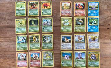 Pokemonkaarten - Diverse Base Set Kaarten beschikbaar voor biedingen