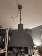 Industriële Grijze Hanglamp, Ophalen, Gebruikt, Metaal, 50 tot 75 cm