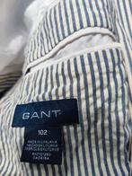 Leuk Gant zomerjasje, blauw gestreept, L, zo goed als nieuw, Maat 52/54 (L), Blauw, Ophalen of Verzenden, Zo goed als nieuw