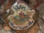 Asbak Woltermans Emaille Philips Royal Virginia Shag, Ophalen of Verzenden, Gebruikt, Asbak