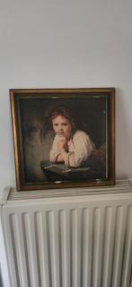 Meisje in het venster rembrandt, Antiek en Kunst, Ophalen of Verzenden