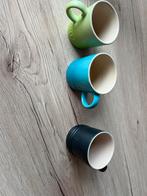 3 le creuset kopjes 100 ml, Huis en Inrichting, Keuken | Servies, Ophalen, Overige stijlen, Kop(pen) en/of Schotel(s)
