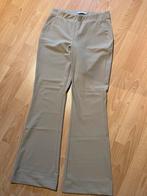 Studio Anneloes Flair Bonded Trousers Latte Maat M, Kleding | Dames, Broeken en Pantalons, Maat 38/40 (M), Beige, Ophalen of Verzenden