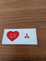 129 Mitsubishi Stickers - Hartjes, Ophalen of Verzenden