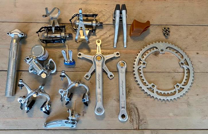 Campagnolo Super Record 50th anniversary groepset, Fietsen en Brommers, Fietsen | Racefietsen, Overige merken, Meer dan 20 versnellingen