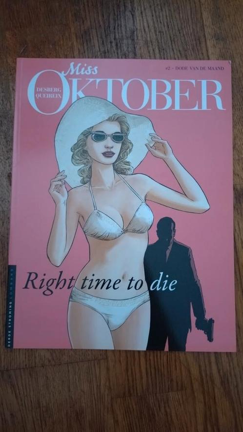 Miss Oktober #2 - Dode van de Maand - Desberg/Quirein, Boeken, Stripboeken, Zo goed als nieuw, Eén stripboek, Ophalen of Verzenden