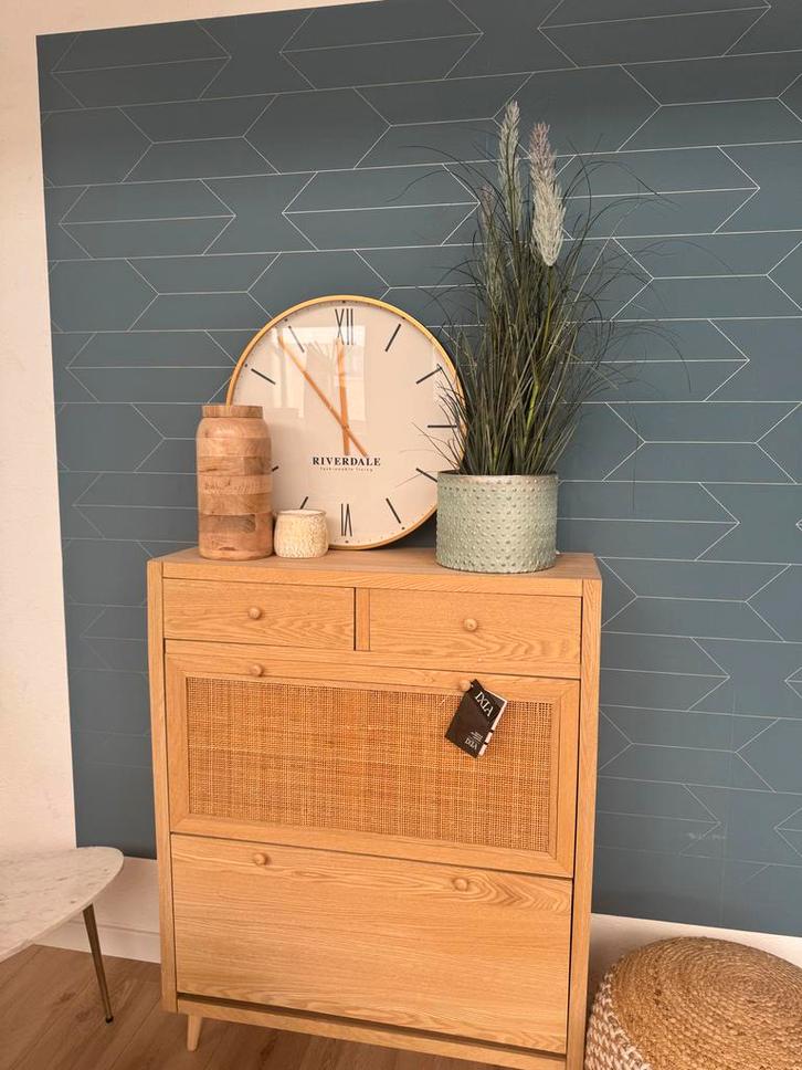 Nieuwe houten kast met lades en deur, Huis en Inrichting, Kasten | Dressoirs, Nieuw, 50 tot 100 cm, 25 tot 50 cm, Met lade(s)