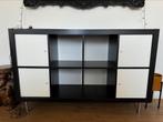 Ikea kallax kast met deurtjes, Ophalen, Gebruikt, 100 tot 150 cm, Minder dan 100 cm