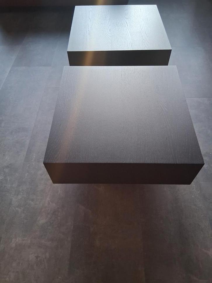 Design Salontafel Set Enzo Luca (Piet Klerkx), Huis en Inrichting, Tafels | Salontafels, Zo goed als nieuw, Vierkant, Ophalen