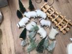 Schattige wollige decoratieve schapen en boompjes, Ophalen of Verzenden, Zo goed als nieuw