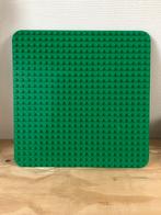 Duplo grote groene bouwplaat 24x24 nops (38,5x38.5cm), Ophalen of Verzenden, Zo goed als nieuw, Complete set, Duplo