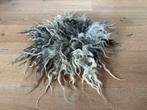 Schapenvacht viltvacht schaap decoratie diervriendelijk, Minder dan 50 cm, 50 tot 100 cm, Grijs, Rond