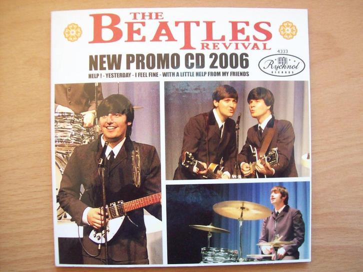 The Beatles Revival: New Promo CD 2006 (4 + 4 track), Cd's en Dvd's, Cd's | Pop, Gebruikt, 1980 tot 2000, Ophalen of Verzenden