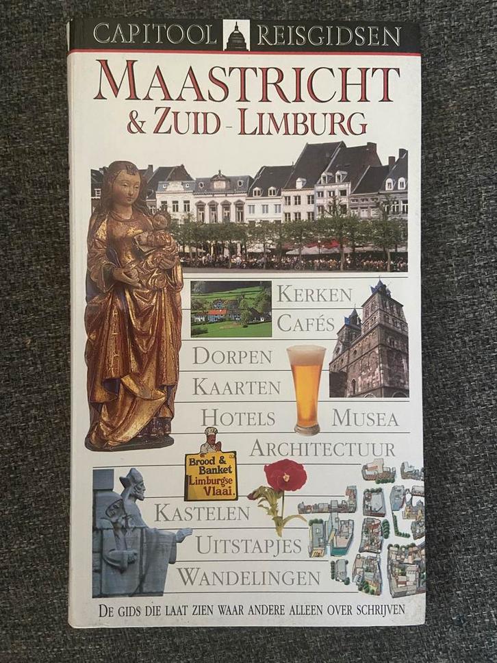 Capitool Reisgids Maastricht + Cadeaubon Rondvaart de Maas, Boeken, Reisgidsen, Zo goed als nieuw, Reisgids of -boek, Europa, Capitool