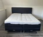 Luxe Elektrisch Bed van Caresse met Topper 200 cm X180cm, Verstelbaar, Zwart, Tweepersoons, Ophalen of Verzenden