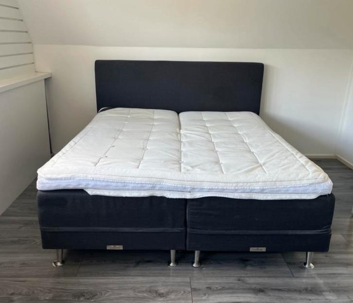 Luxe Elektrisch Bed van Caresse met Topper 200 cm X180cm, Huis en Inrichting, Slaapkamer | Bedden, Zo goed als nieuw, Tweepersoons