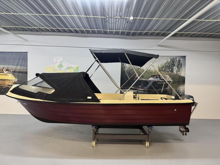 Rhea 500, Watersport en Boten, Sloepen, Gebruikt, Tot 10 pk, 3 tot 6 meter, Buitenboordmotor, Benzine, Polyester