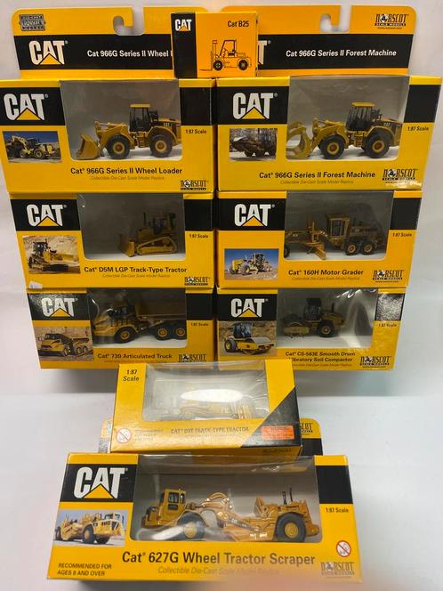 * NIEUW * CATERPILLAR * LANDBOUW EN WEGENBOUW * VOERTUIGEN *, Hobby en Vrije tijd, Modelauto's | 1:87, Nieuw, Hijskraan, Tractor of Landbouw
