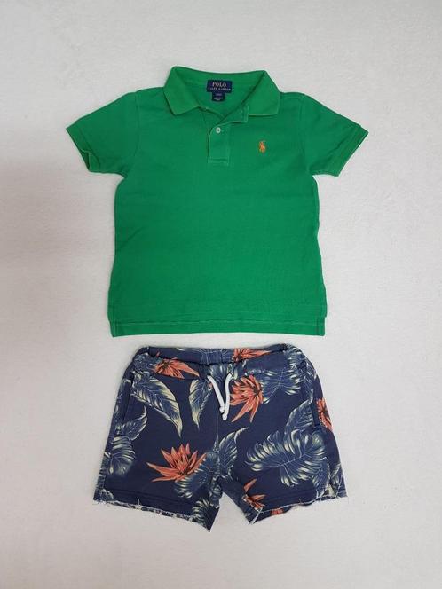 Mooie groene RALPH LAUREN polo maat 2/92., Kinderen en Baby's, Kinderkleding | Maat 92, Zo goed als nieuw, Jongen, Shirt of Longsleeve