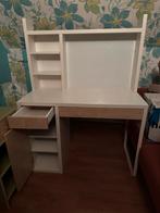 Bureau met opzetstuk, Huis en Inrichting, Bureaus, Ophalen, Gebruikt, Bureau