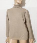 JAKE'S CASHMERE Coltrui , Maat XL ( 42 - 44 ), Verzenden, Zo goed als nieuw, Maat 42/44 (L), Beige