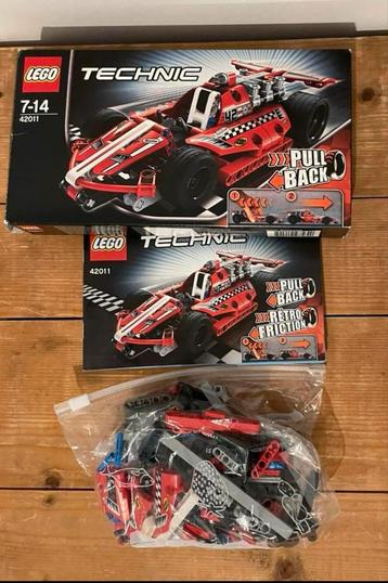 LEGO Technic 42011 Race Car - Compleet met doos en boekje! beschikbaar voor biedingen
