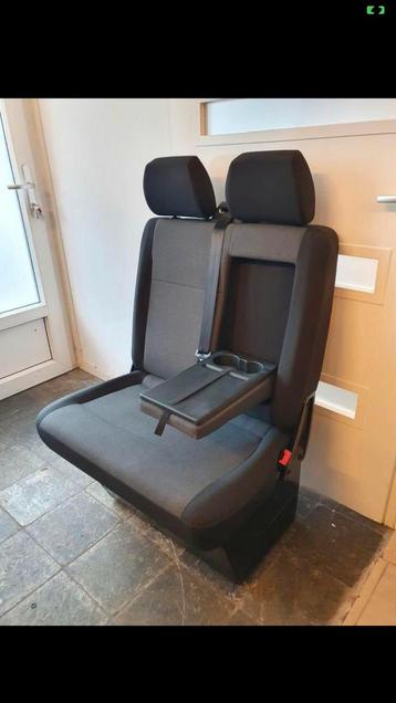 VW TRANSPORTER T5 T6 COMFORT BIJRIJDERSBANK BANK BEKERHOUDER beschikbaar voor biedingen