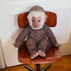 Gund collector item pluche aap 43cm + stoel 1950, Verzamelen, Beren en Cherished Teddies, Ophalen of Verzenden, Zo goed als nieuw
