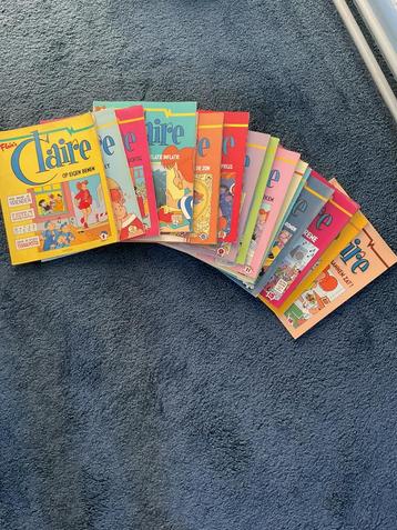 Flaire’s Claire stripboeken 1 t/m 18 beschikbaar voor biedingen