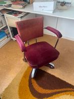 Vintage bureau stoel, Ophalen, Gebruikt, Minder dan 50 cm