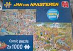 2x Jan van Haasteren, Ophalen of Verzenden, 500 t/m 1500 stukjes, Zo goed als nieuw
