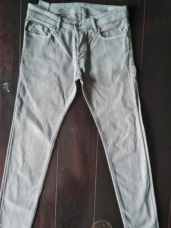 ZGAN DIESEL SLEENKER SLIM SKINNY STRETCH DESTROY SIZE 32/32!, Kleding | Heren, Spijkerbroeken en Jeans, Zo goed als nieuw, W32 (confectie 46) of kleiner