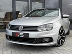 Volkswagen Eos 1.4 TSI Highline Leder Navi Pdc 88000km, Voorwielaandrijving, Gebruikt, Zwart, 4 cilinders