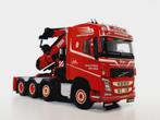 Wsi Volvo Fh04 Karsten V Olesen met Fassi kraan, Hobby en Vrije tijd, Modelauto's | 1:50, Ophalen of Verzenden, Gebruikt, Bus of Vrachtwagen