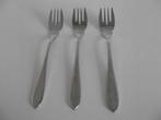3 stuks vintage Gero 18/8 puntfilet vis vork 17,5 cm p stuk, Antiek en Kunst, Antiek | Bestek, Ophalen of Verzenden