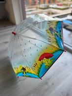 Kinder paraplu kikkers doorzichtig blauw 3-5 jaar, Ophalen of Verzenden, Gebruikt