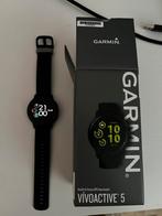 GARMIN Vivoactive 5, Sieraden, Tassen en Uiterlijk, Smartwatches, Ophalen of Verzenden, Zo goed als nieuw, Zwart, Android