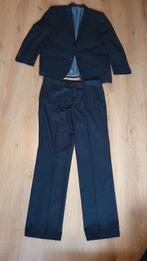 Donkerblauw herenpak, Kleding | Heren, Kostuums en Colberts, Maat 52/54 (L), Blauw, Zo goed als nieuw, C&A