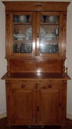 Grenen keuken buffetkast, Huis en Inrichting, Gebruikt, 100 tot 150 cm, 200 cm of meer, Met deur(en)