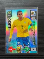 Panini Adrenalyn XL World Cup 2010 Lucio, Ophalen of Verzenden, Zo goed als nieuw, Losse kaart
